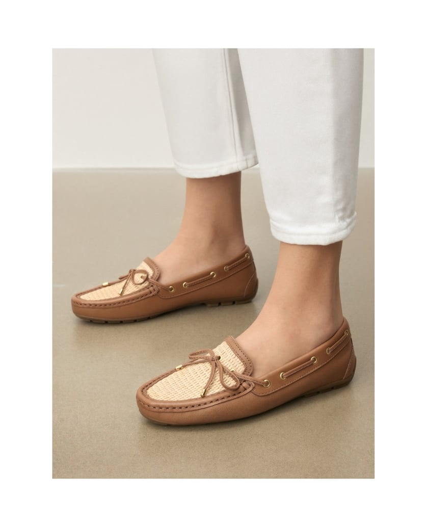 Kazar-Light-brown-moccasins-with-raffia-ťavia