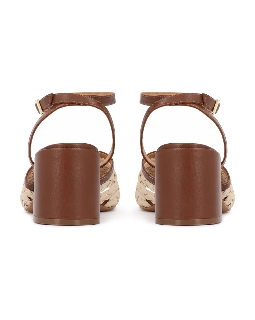 Kazar-Brown-sandals-with-beige-elements-hnedá