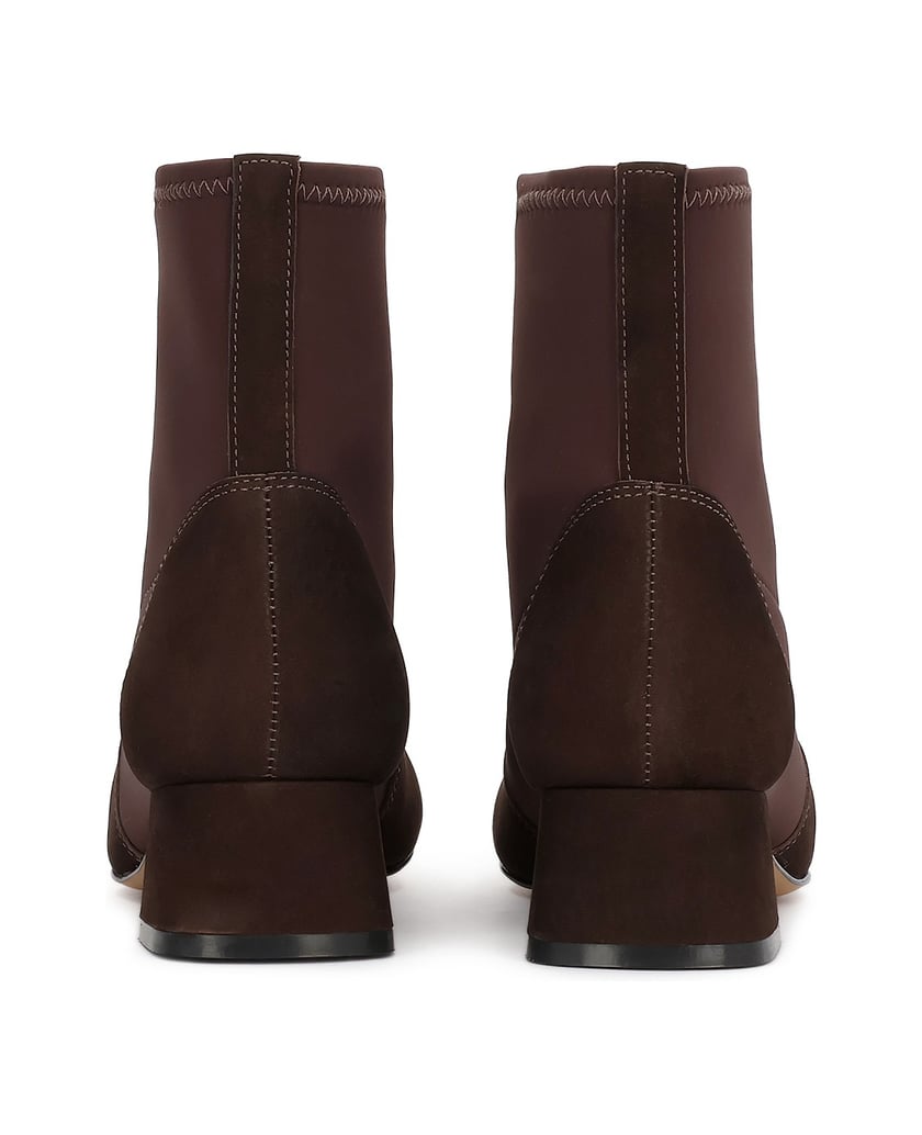 Kazar-Booties-with-sock-upper-tmavá-hnedá
