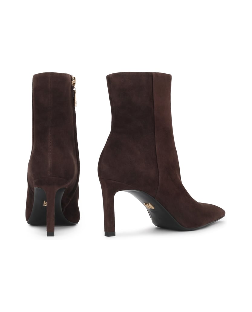 Kazar-Elegant-dark-brown-suede-booties-tmavá-hnedá
