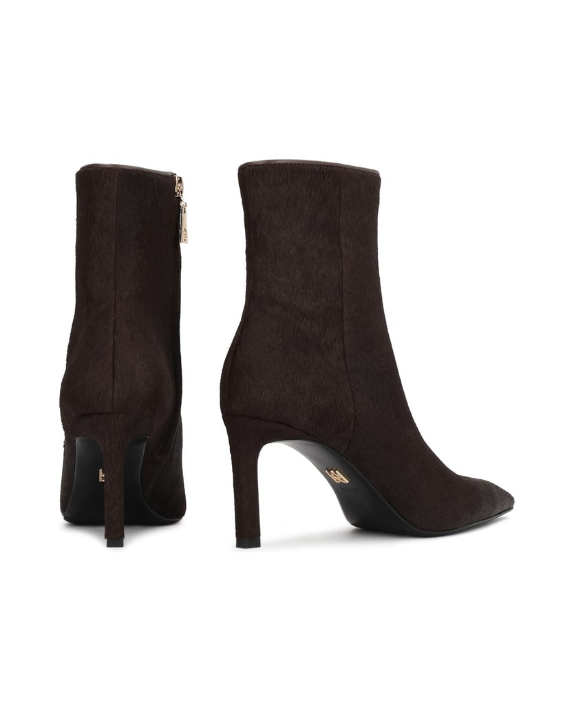 Kazar-Brown-hair-on-leather-booties-tmavá-hnedá