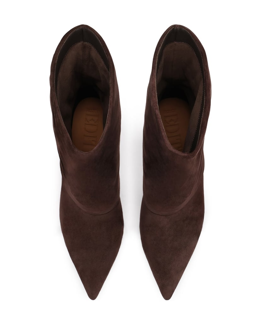 Kazar-Brown-booties-with-a-turned-up-upper-hnedá
