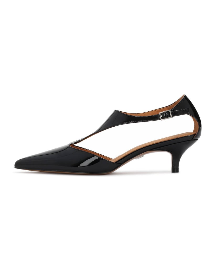 Kazar-Black-patent-pumps-for-women-černá