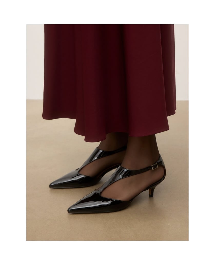 Kazar-Black-patent-pumps-for-women-čierna