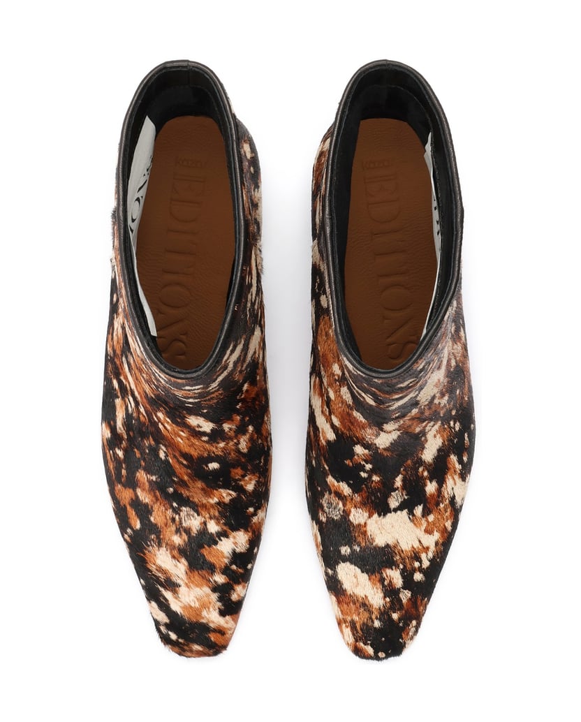 Kazar-Genuine-leather-booties-with-natural-hair-finish-in-a-unique-design-barevná