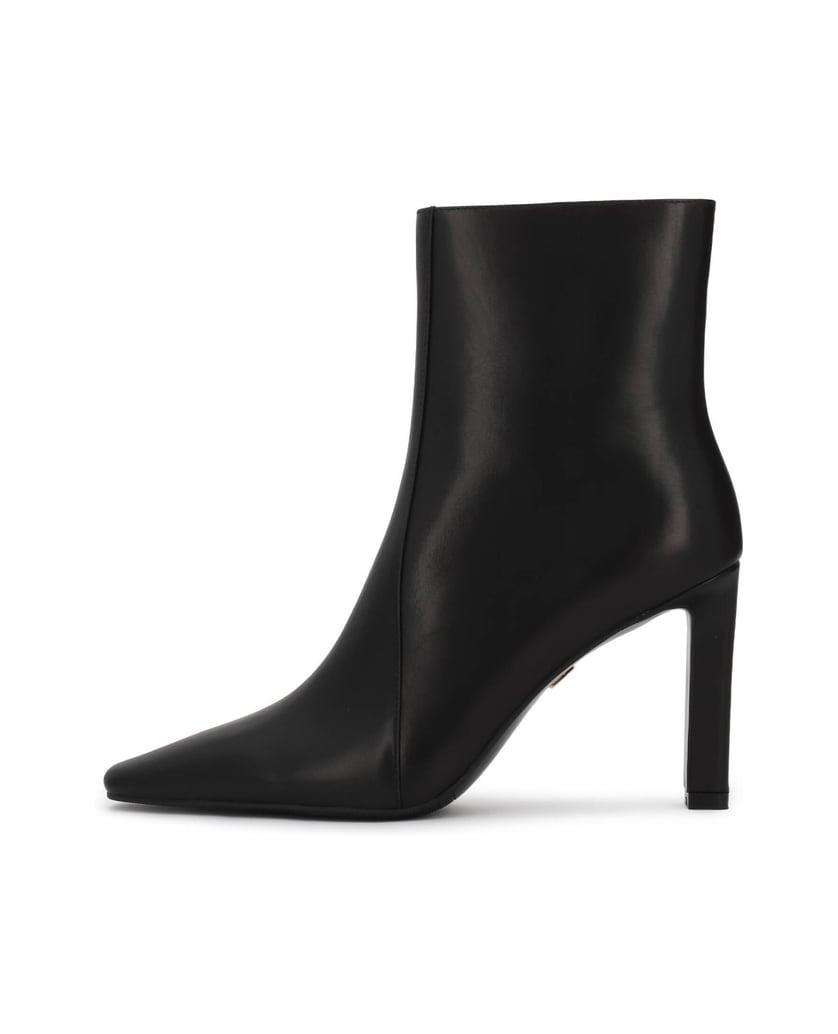 Kazar-Black-Genuine-leather-women's-booties-by-EDITIONS-černá