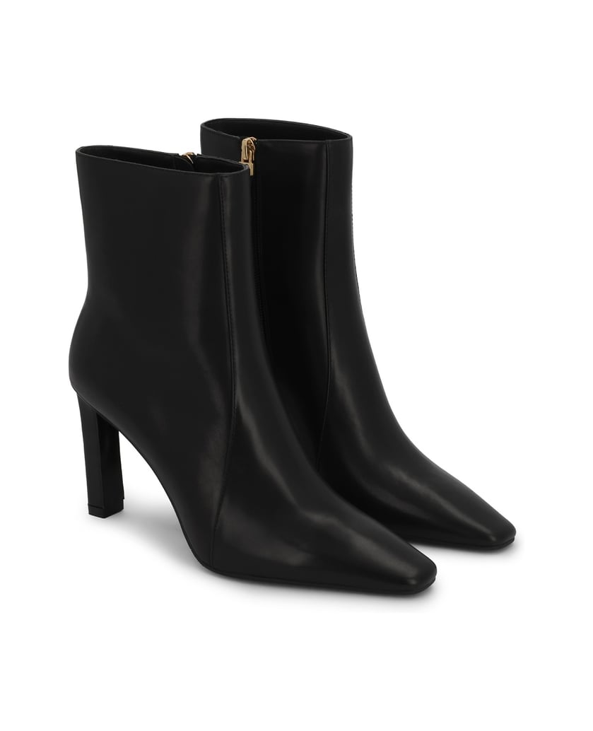 Kazar-Black-Genuine-leather-women's-booties-by-EDITIONS-černá