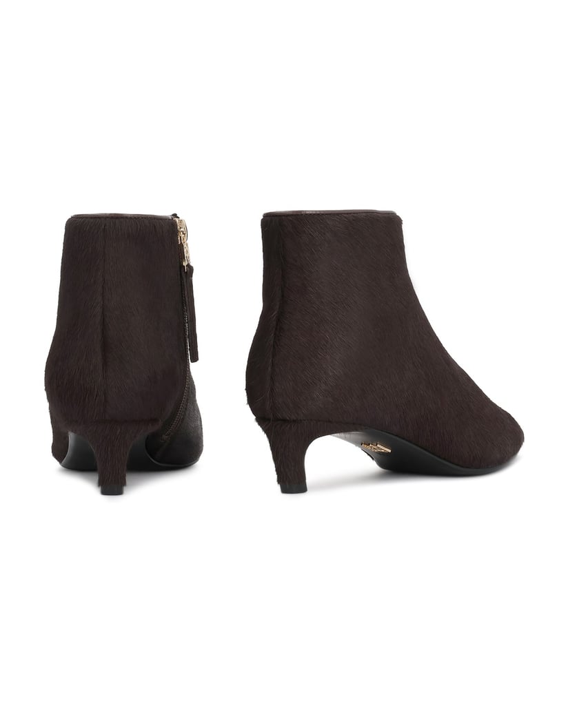 Kazar-Dark-brown-hair-on-leather-booties-with-a-low-heel-tmavá-hnedá