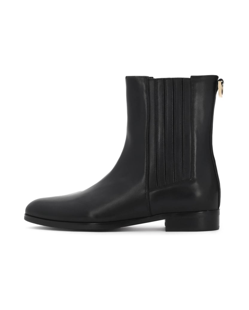 Kazar-Black-slip-on-Chelsea-boots-with-elastic-inserts-čierna