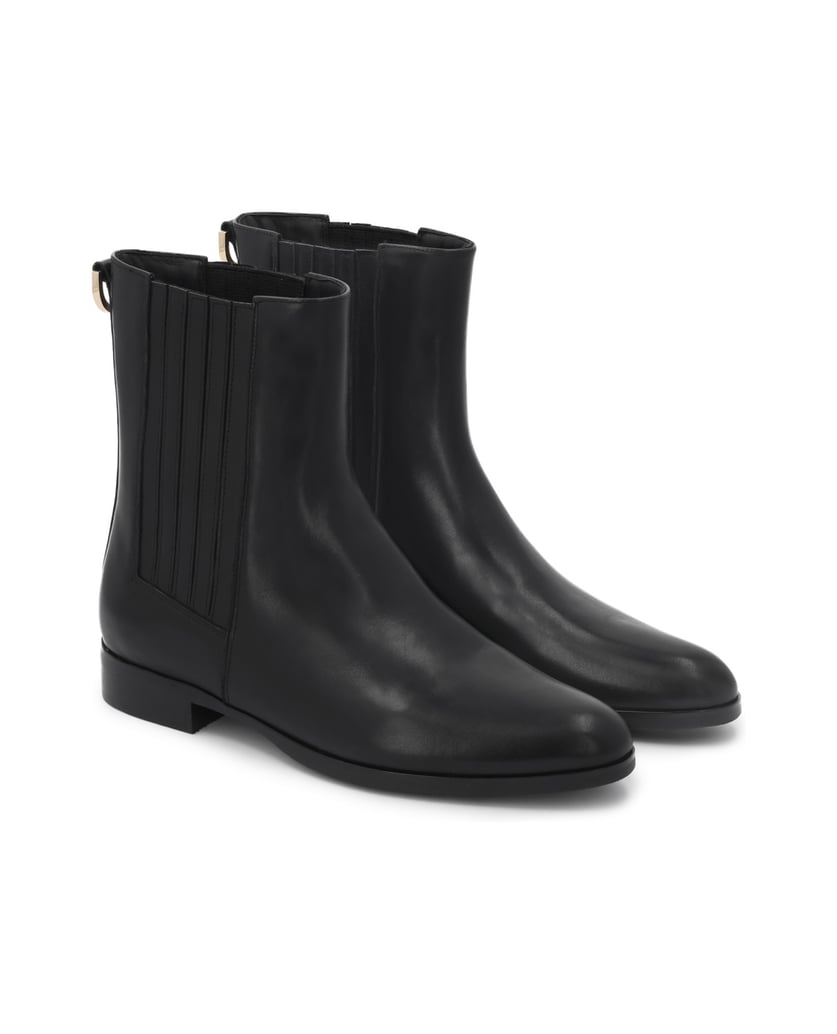 Kazar-Black-slip-on-Chelsea-boots-with-elastic-inserts-čierna