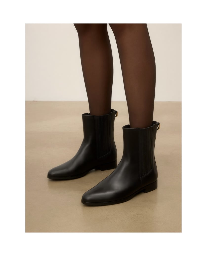 Kazar-Black-slip-on-Chelsea-boots-with-elastic-inserts-čierna