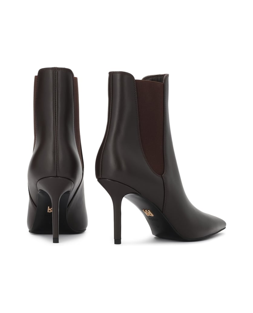 Kazar-Slip-on-booties-in-dark-brown-leather-tmavě-hnědá