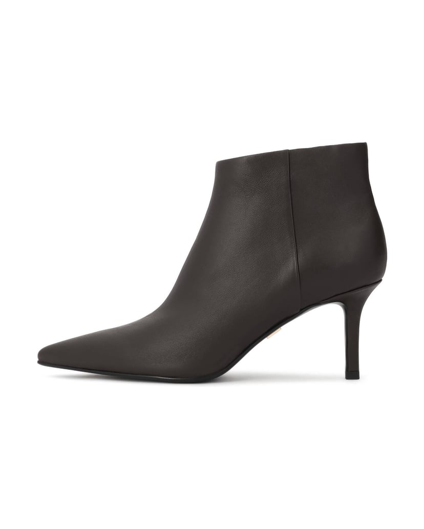 Kazar-Dark-brown-leather-booties-on-a-high-slim-heel-tmavá-hnedá