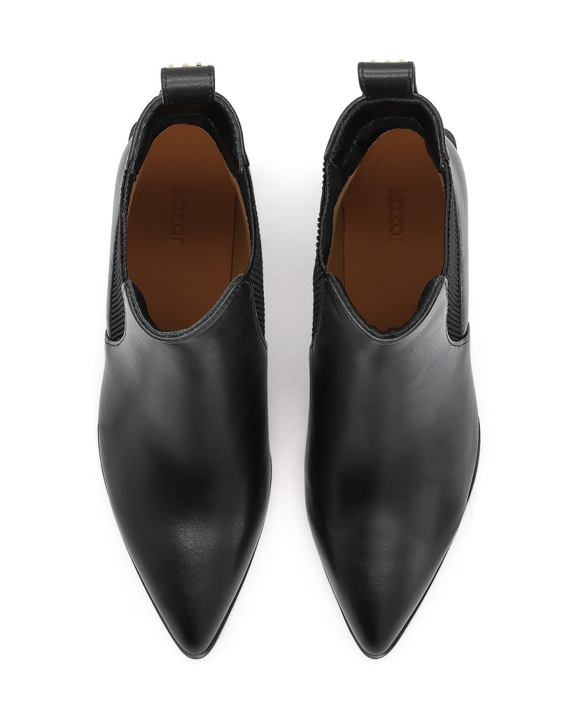 Kazar-Black-genuine-leather-booties-with-a-slender-stiletto-heel-čierna