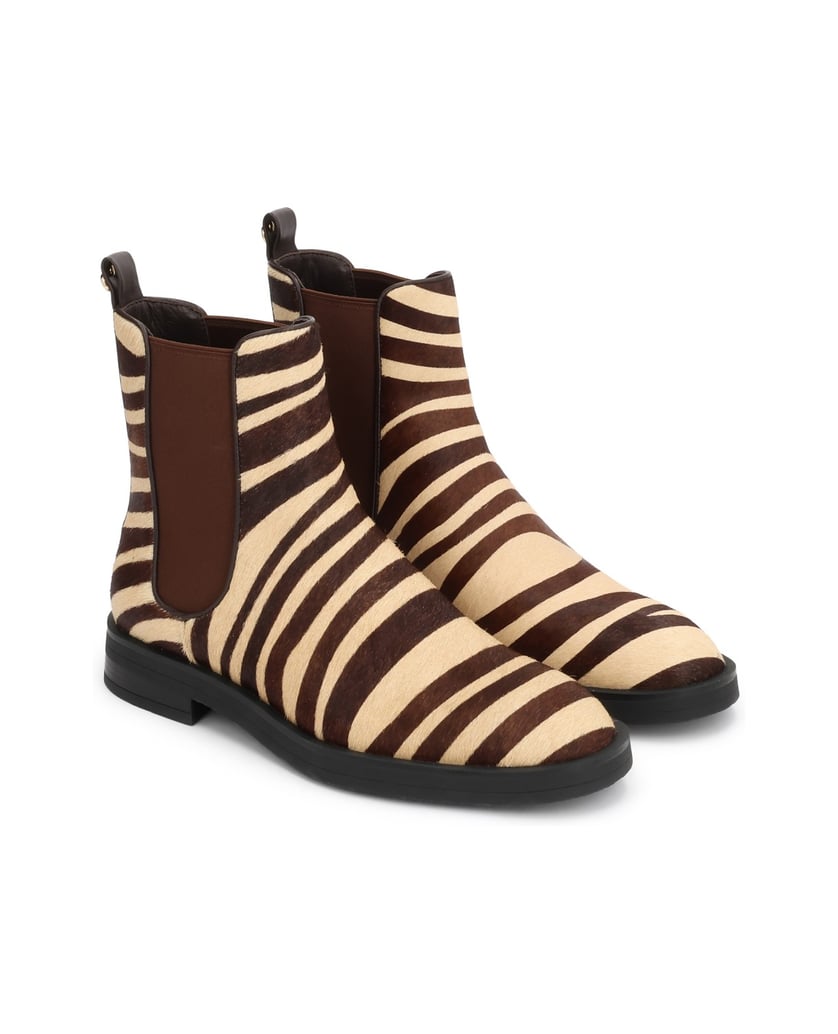 Kazar-Zebra-print-hair-on-leather-Chelsea-boots-in-shades-of-beige-and-brown-hnedá