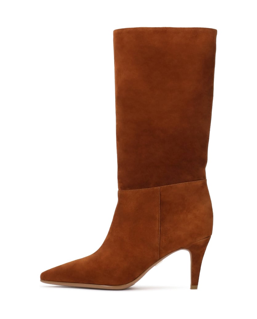 Kazar-Light-brown-suede-booties-with-high-upper-ťavia