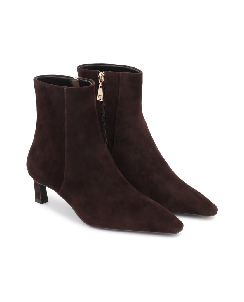 Kazar-Dark-brown-suede-zipper-booties-tmavá-hnedá