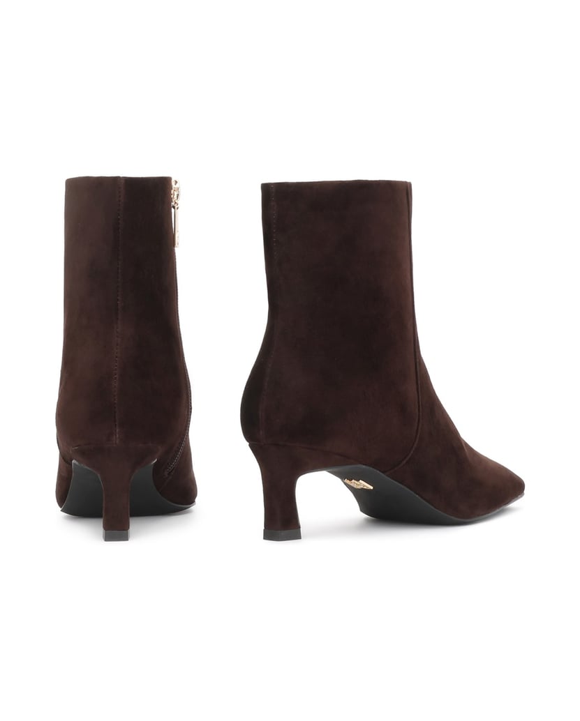 Kazar-Dark-brown-suede-zipper-booties-tmavá-hnedá