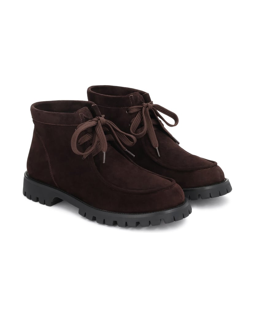Kazar-Brown-flat-ankle-boots-hnedá