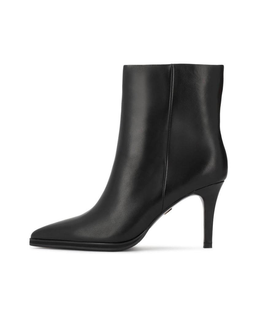 Kazar-Classic-black-booties-with-a-slip-on-upper-černá