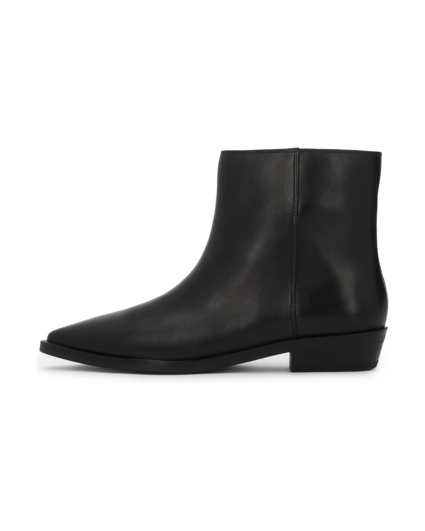 Kazar-Black-Genuine-leather-EDITIONS-booties-with-stiletto-nose-čierna