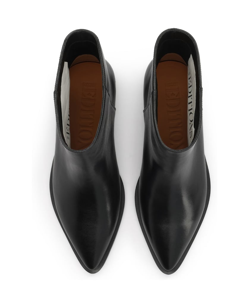 Kazar-Black-Genuine-leather-EDITIONS-booties-with-stiletto-nose-čierna