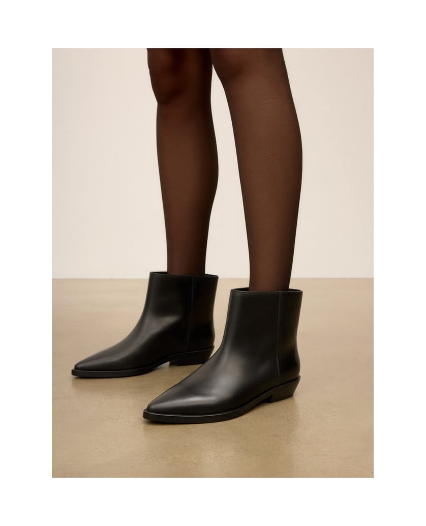Kazar-Black-Genuine-leather-EDITIONS-booties-with-stiletto-nose-čierna
