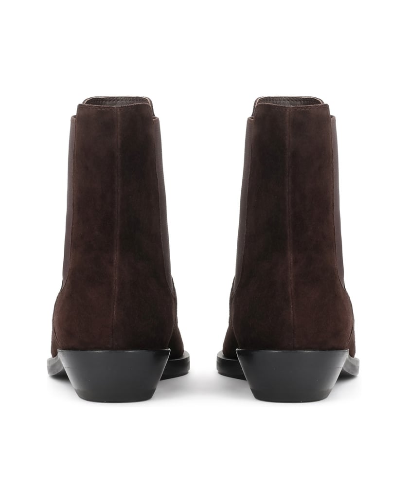 Kazar-Dark-brown-suede-Chelsea-EDITIONS-booties-tmavá-hnedá