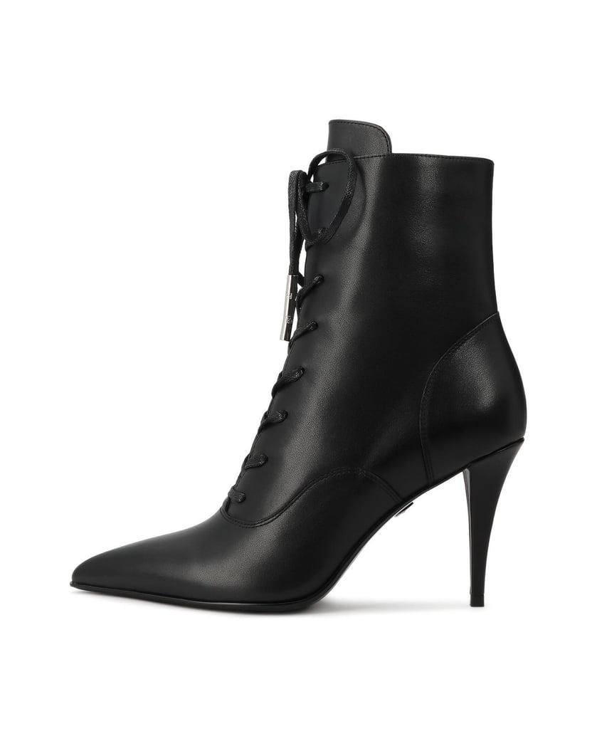 Kazar-Black-leather-booties-on-a-slim-stiletto-heel-čierna