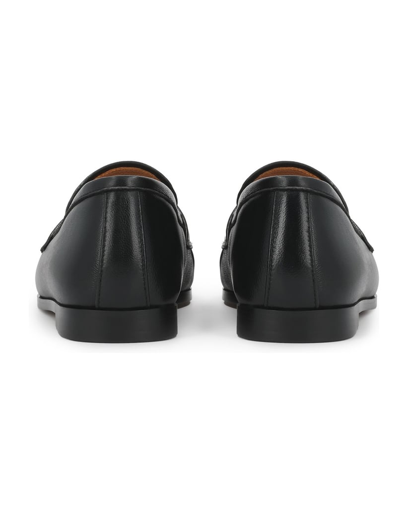 Kazar-Black-EDITIONS-leather-shoes-with-moccasin-stitching-černá