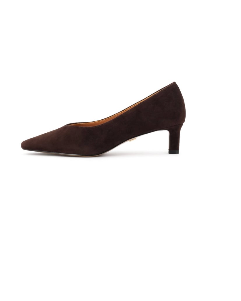 Kazar-EDITIONS-suede-pumps-with-low-heel-tmavá-hnedá