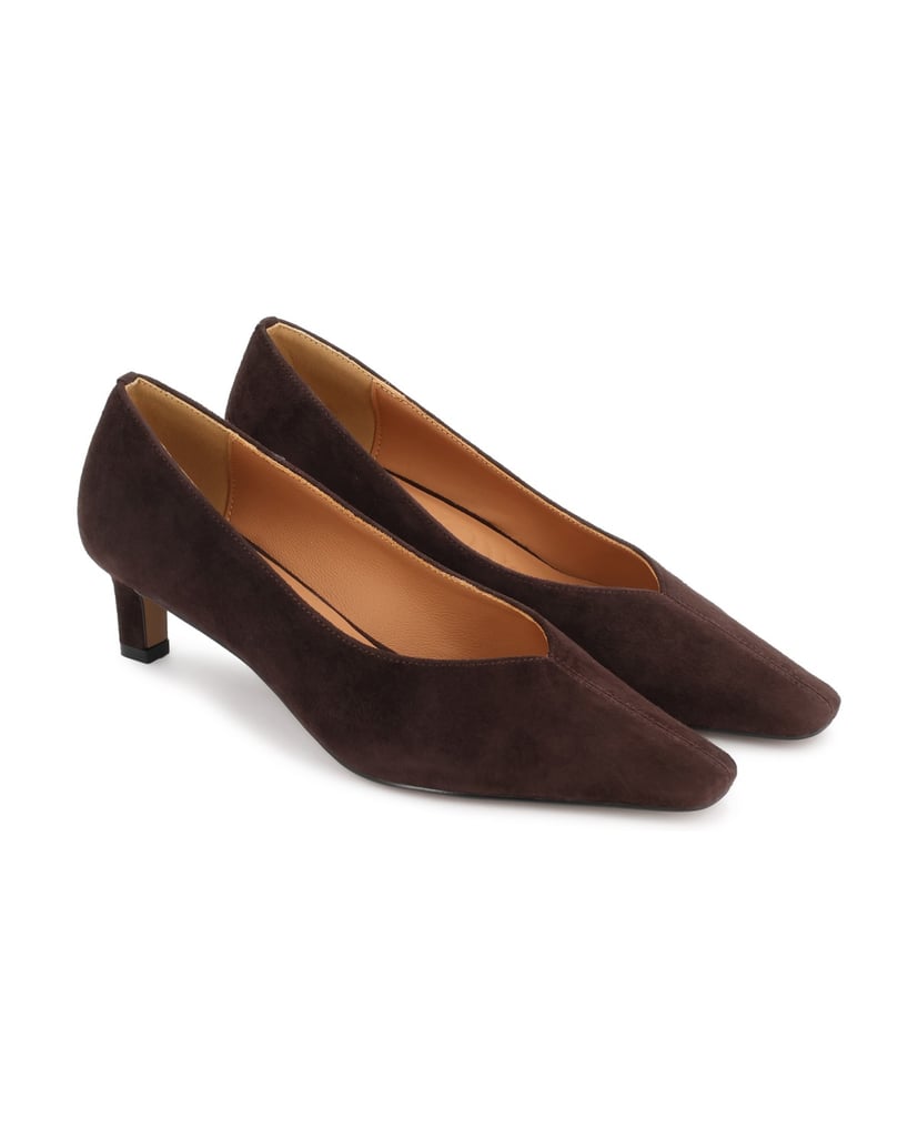 Kazar-EDITIONS-suede-pumps-with-low-heel-tmavá-hnedá