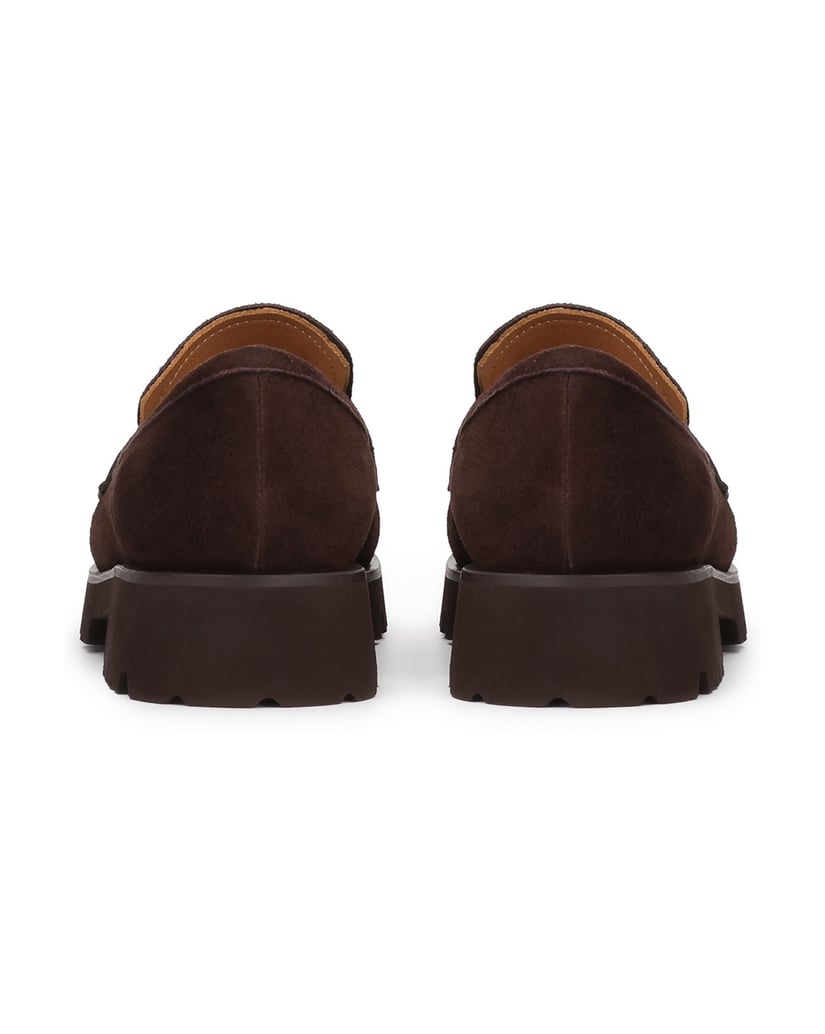 Kazar-Suede-tassel-loafers-with-trep-sole-tmavá-hnedá