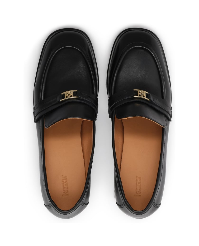 Kazar-Black-genuine-leather-pumps-in-loafers-style-čierna