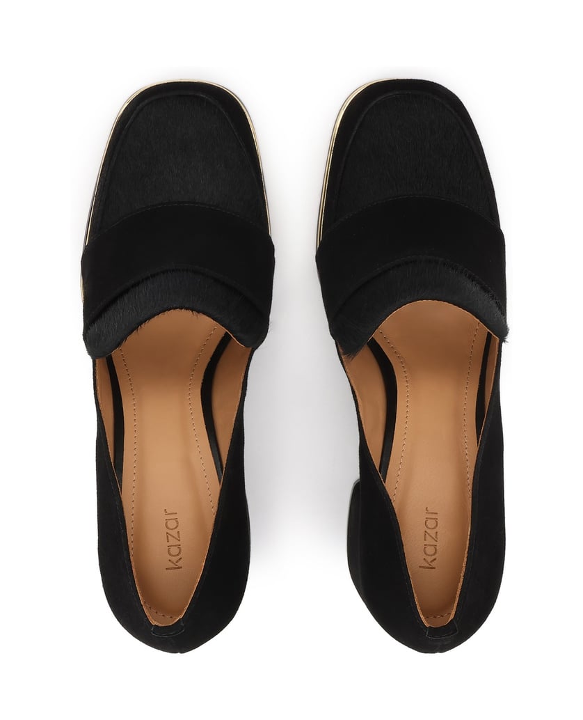 Kazar-Black-lords-pumps-in-suede-and-hai-on-leather-čierna