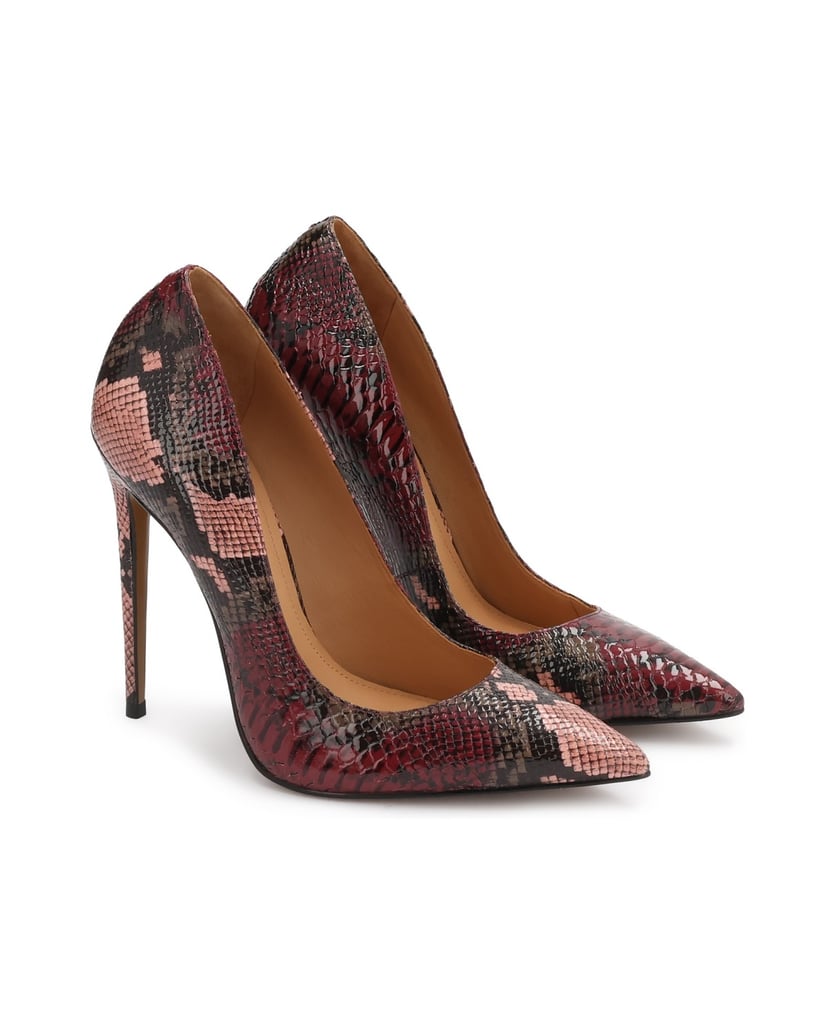 Kazar-Colorful-pumps-in-embossed-leather-viacfarebný