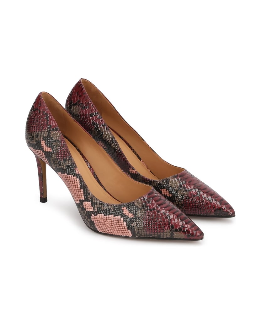 Kazar-Snake-embossed-leather-pumps-viacfarebný