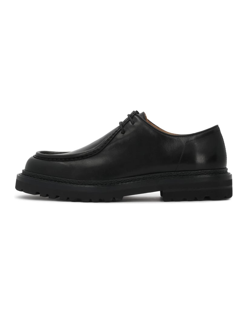 Kazar-Men's-black-genuine-leather-shoes-with-a-thick-sole-černá