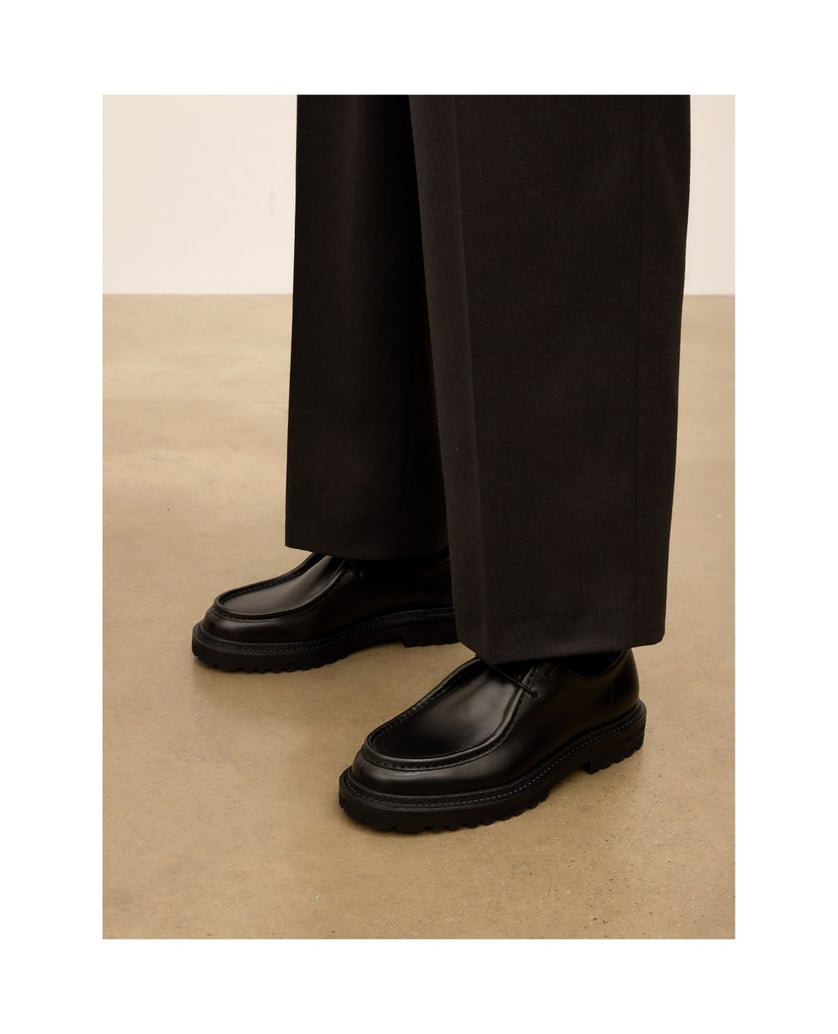 Kazar-Men's-black-genuine-leather-shoes-with-a-thick-sole-černá