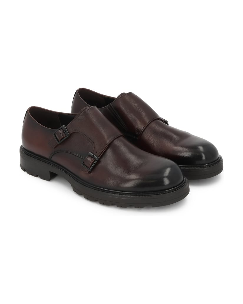 Kazar-Brown-men's-monk-shoes-with-trep-sole-hnědá