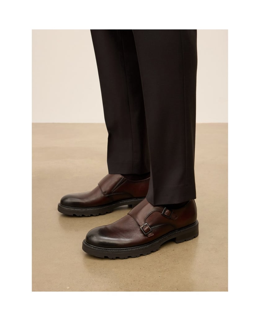 Kazar-Brown-men's-monk-shoes-with-trep-sole-hnědá