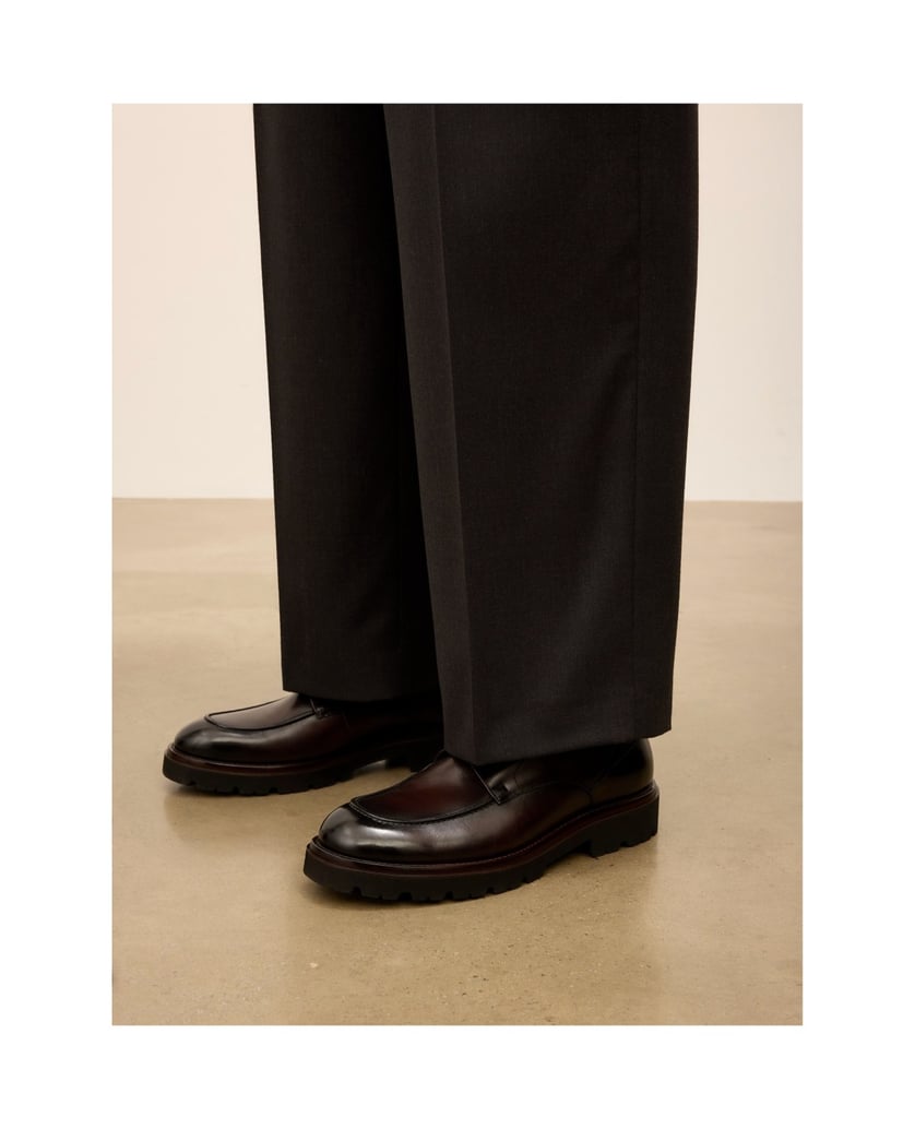 Kazar-Brown-derby-shoes-with-trep-sole-hnědá