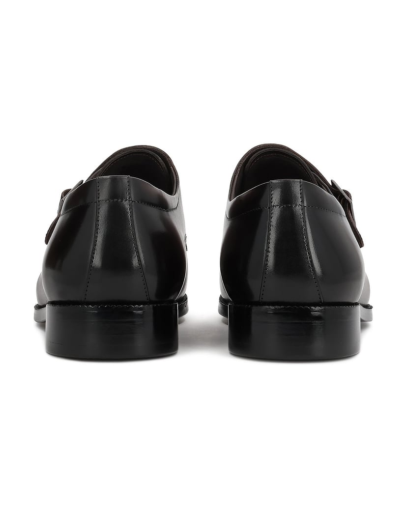 Kazar-Brown-genuine-leather-monk-shoes-half-shoes-hnědá