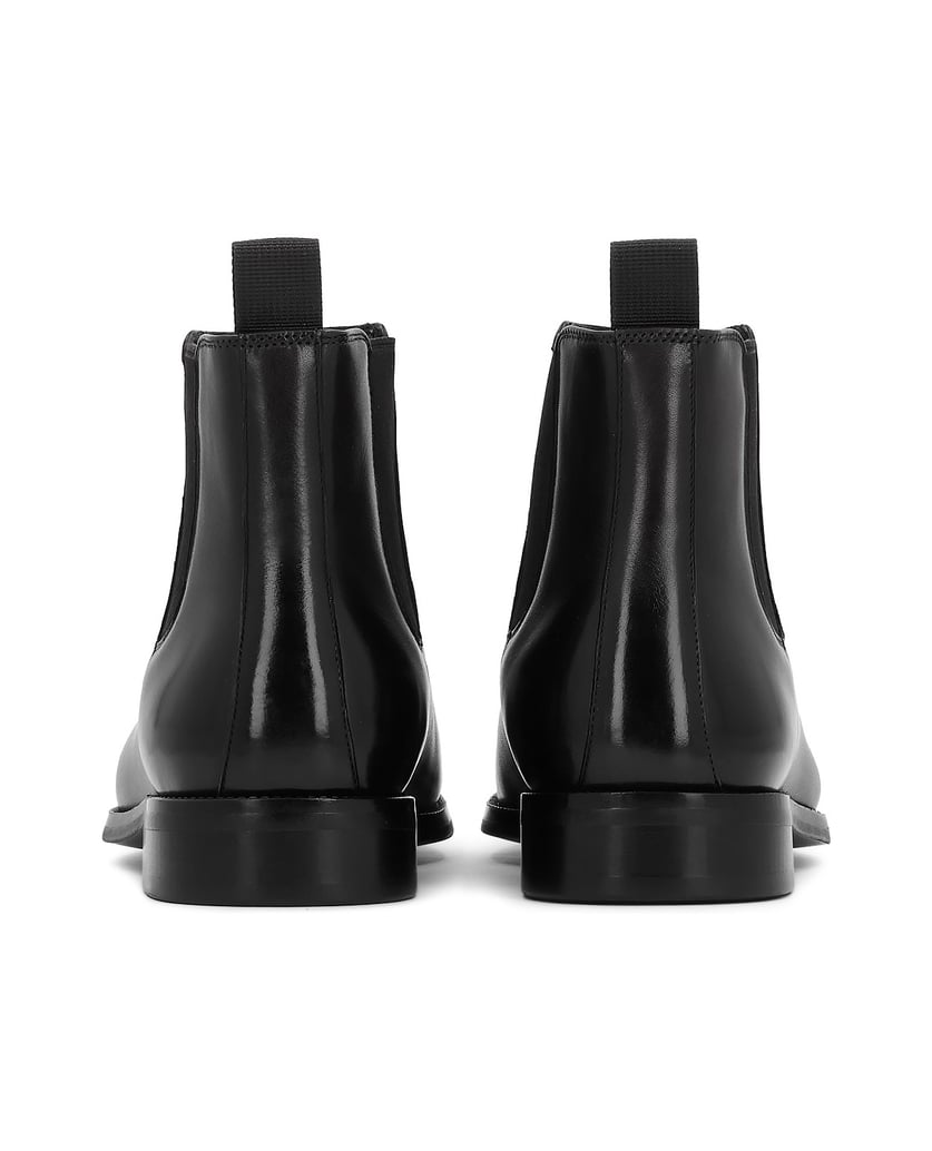 Kazar-Black-genuine-leather-Chelsea-boots-čierna