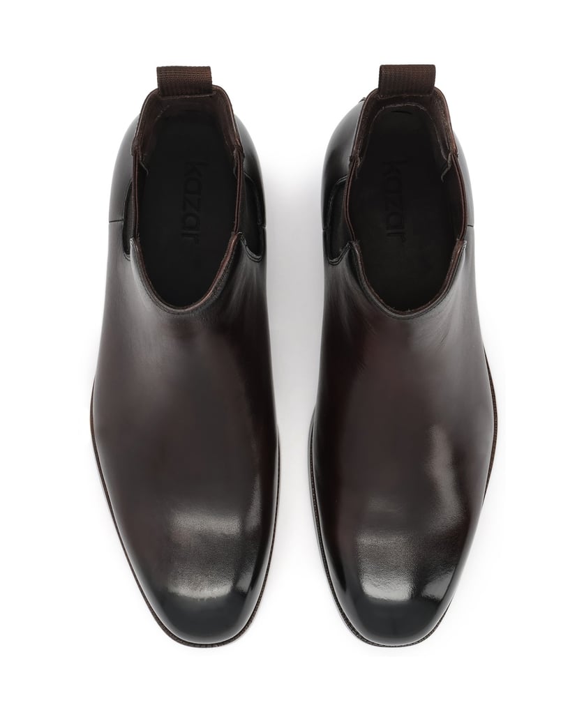 Kazar-Brown-leather-chelsea-boots-smart-casual-hnedá