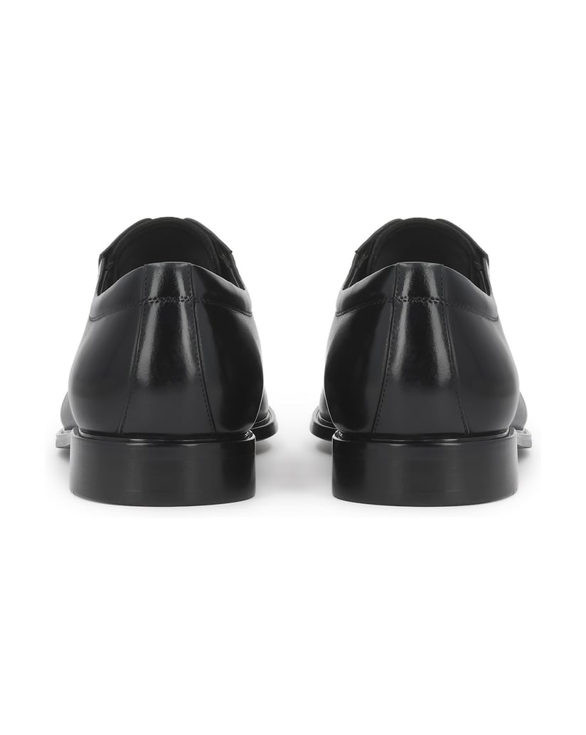Kazar-Black-formal-shoes-with-decorative-stitching-čierna