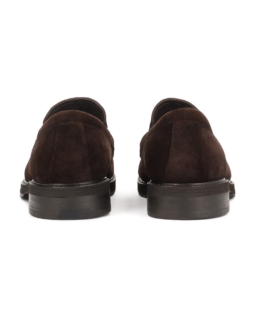 Kazar-Dark-brown-suede-loafers-tmavá-hnedá