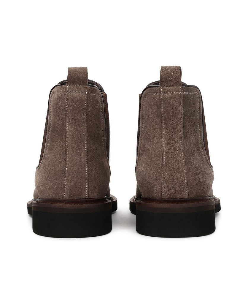 Kazar-Taupe-suede-men's-Chelsea-boots-with-elastic-inserts-tmavošedá