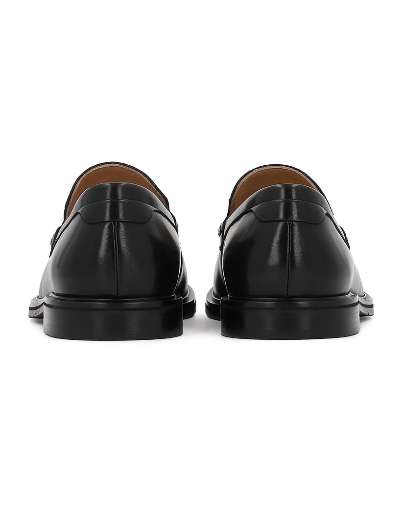 Kazar-Black-leather-men's-loafers-čierna