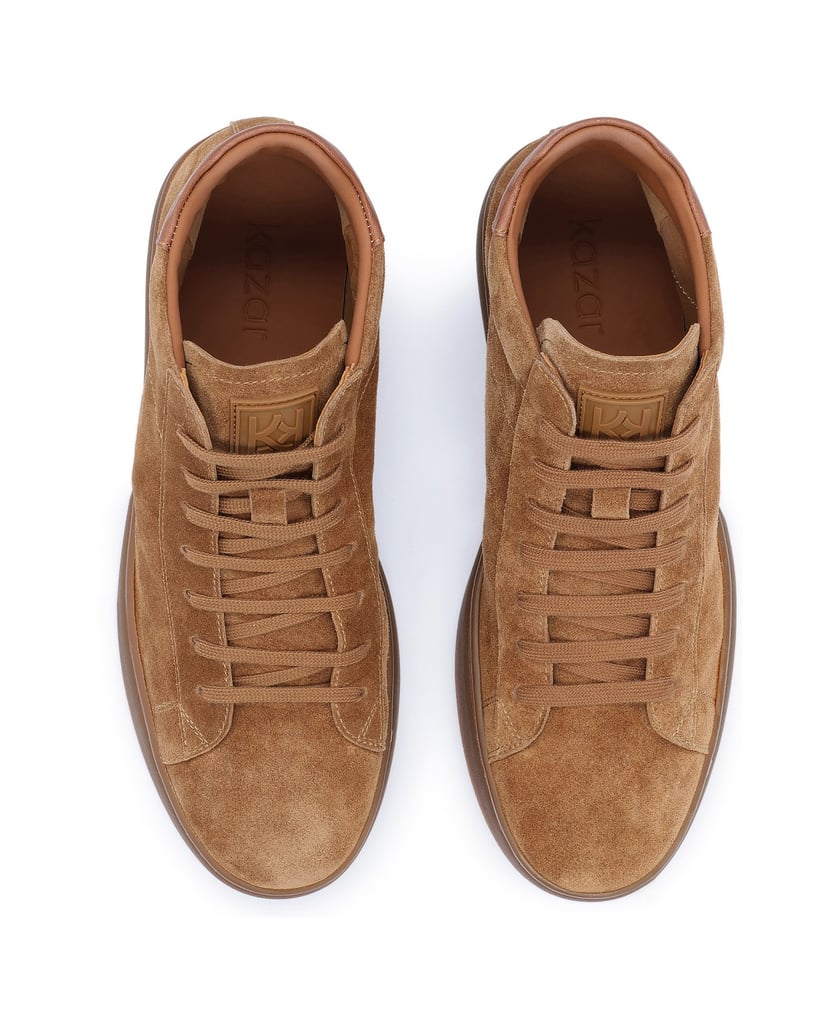 Kazar-Brown-suede-sneakers-with-high-upper-hnedá